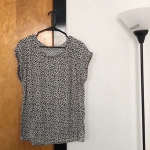 Leopard print top!